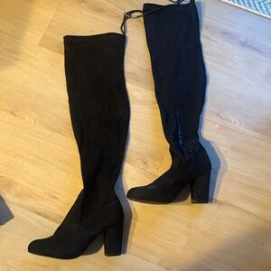 Amazon Black Over-the-Knee Boots